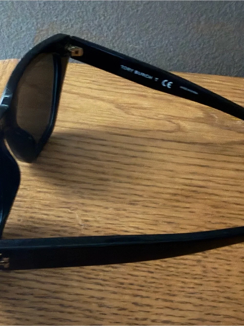 Tory Burch Black Cat-Eye Sunglasses
